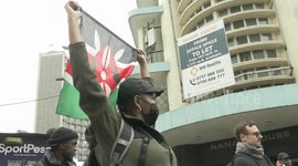 Kenya: Kenya police fire tear gas at anti-government protesters in Nairobi.