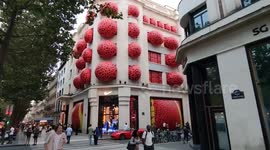 Nike Champs-Elysées new special facade. Paris, France. 8 aug 2024