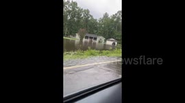 USA: Flash Flooding Targets Lumberton, North Carolina