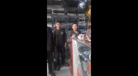 Balloons burst during birthday celebration in Bogota