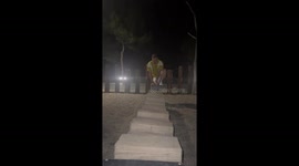 Man falls from mobile bridge in Madrid