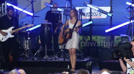 USA: Maggie Rogers Performs On NBC Today Show