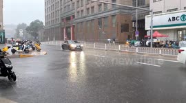 China: Torrential Rain Hits Beijing
