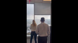Strong Windy Weather In Buffalo, New York
