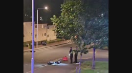 Delivery driver stabbed in little London, Leeds. Attackers left their bike at the scene and police investigate
