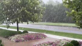 Tropical Storm Debby Remnant in Manchester