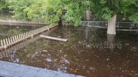 US: Flood Warning Issued For Southern Georgia As TS Debby Brings Heavy Rains