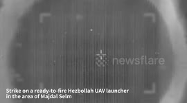 Israel: A Hezbollah terrorist was identified entering a military structure in the area of Tayr Harfa in southern Lebanon