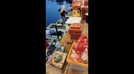 Floating Market in Malacca Malaysia