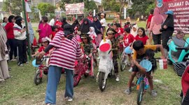 Indonesia: Bycicle decoration competition in Indonesia