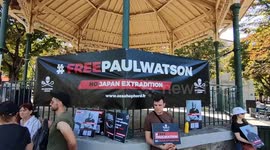 Rally in support of Paul Watson (whales defender activist). Sunday August 11 from 2:00 p.m. Paris, France, Place de la Nation - Avenue Dorian / Boulevard Diderot side (Paris 11).  Japan requests extradition of environmental activist Paul Watson.  The anti