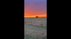 A Beautiful Texas Sunset