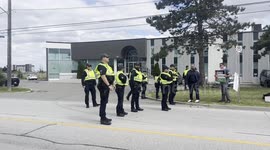 Canadian Prime Minister Justin Trudeau Got Heckled As He Was Leaving a Liberal Fundraiser In Brampton