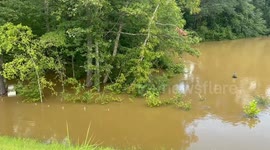 Flood in Nash NC, USA