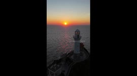Mesmerizing sunset in China's Hainan
