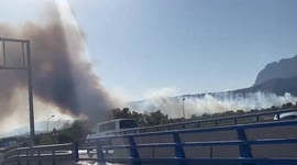 Tourists evacuated as holiday hotspot popular with Brits threatened by forest fire