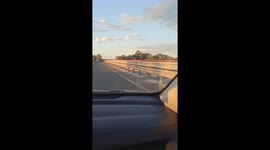 Ukrainian strike damages bridge in Glushkovo, Kursk Region, Russia