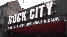 Ashes of former front man of Motorhead Lemmy Kilmister arrive at Rock City in Nottingham greated by dozens of fans - Nottingham, UK