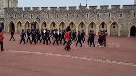 Changing of the Guard at Windsor Castle
