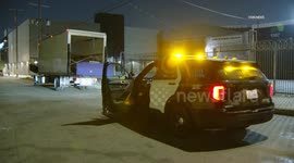 USA: Downtown Los Angeles Thieves Steal ATM Machine Bolted to Ground