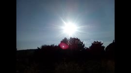 Sunshine today over the west Wycombe estate Hell Fire Caves in High Wycombe Buckinhamshire