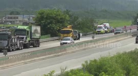 13 injured in S. Korea's multi-vehicle pileup