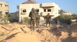 Palestine: The IDF struck terror targets in the area from which projectiles were launched toward the area of Ein Hashlosha yesterday (Monday)