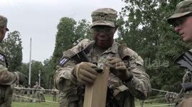 USA: TRADOC Best Squad B-Roll