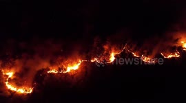 Greece: Wildfires continue to burn uncontrollably in the north of Athens