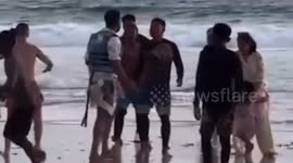 Indian tourists have mass brawl with parasail operators in Thailand