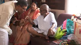 Man who claims to be world's oldest yoga teacher celebrates 128th birthday