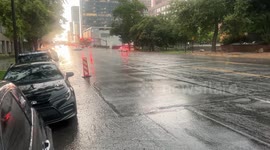 Severe Thunderstorm in Salt Lake