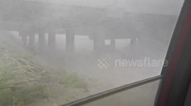 Severe hailstorm strikes Ningxia, northwestern China