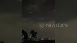 Lebanon: Israel warplanes flying in the sky of the southern suburbs of Beirut