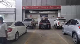 Airport worker, 22, crushed to death by lift in front of horrified passengers in Bangkok