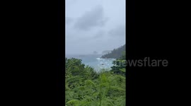 Japan: Tropical Storm Ampil Brings High Winds To Ogasawara Islands 2