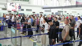 Key land port in China's Xinjiang sees rising cross-border tourism