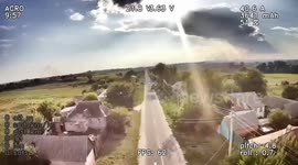 Russian FPV drone 'Vandal' targets Ukrainian soldiers in Kursk, Russia