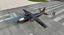 China's new twin-engine unmanned cargo aircraft takes maiden flight