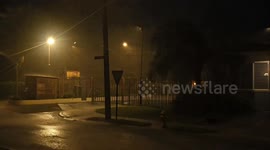 Tropical Storm Ernesto nears hurricane strength as it skirts Puerto Rico, bringing power outages and potential flooding Video