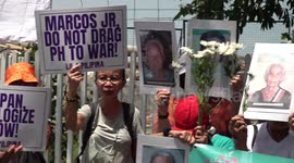 Philippine women group slams Japan being remorseless to WWII cruelties