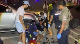 Four injured when Kuwaiti tourist crashes into their motorcycle