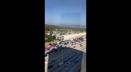 Pro-Palestinian protesters block 405 freeway in West L.A