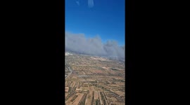 Wildfires Darken the Sky Over Athens