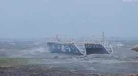 Tropical Storm Ernesto causes rough seas in the Leeward Islands