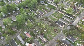 USA: Horrific Scenes Unfold After Devastating Tornado Hits Kalamazoo County