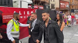 Katie Prices son Junior Savva Andreas Andre walks into premiere of new film Alien: Romulus in Londons Leicester Square on Wednesday 14th August 2024 at 18:51 BST