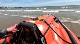 RNLI saves floating inflatable mistaken for struggling swimmer