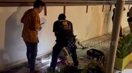 German tourist survives fall from third floor balcony at hotel in Thailand