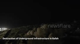 Gaza Strip: The Engineering Forces of the 162nd Division continue to Locate and Destroy Underground Infrastructure in Rafah